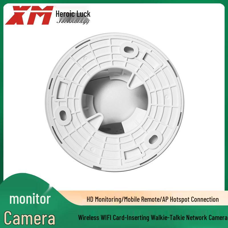 5MP Dual-Light Full-Color WiFi HD Camera with Wireless Remote and Intercom