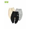 Children's Autumn and Winter Sports Pants for Boys, Fleece-Lined Dinosaur Sweatpants, Polar Fleece Long Pants, Boys' Jogger Pants