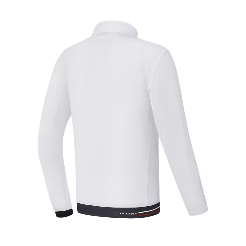 New FILA Golf Series Woven Coat Men's Jade White A11M425701FWT