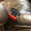 4 Pcs Automotive Belt Insert Slot Pad Latch Wear-Resistant Car Safety Belt Slot Buckle Replacement for All Models