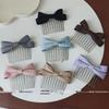 Korean Style Sweet Bow Bangs Clip Hair Comb – Elegant Fabric Hair Accessory for Women