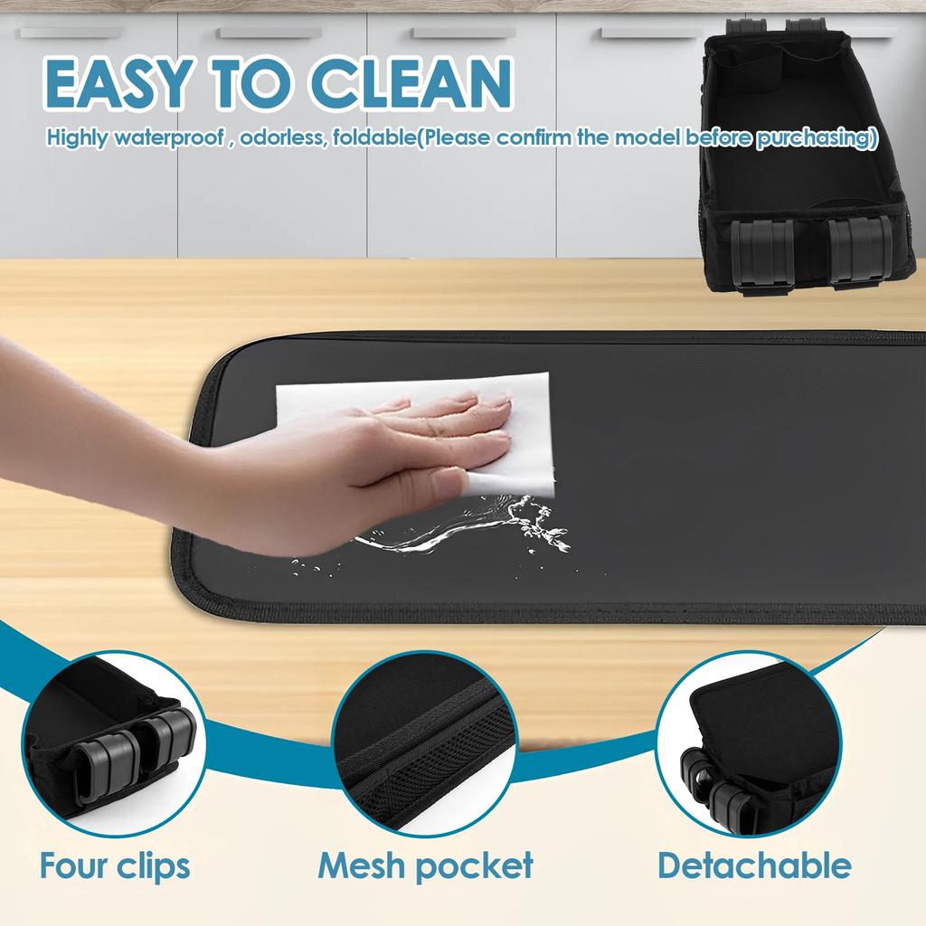 Baby Stroller Tray with Cup Holders W2 Double Sided Stroller Tray with Storage Mesh Pockets Detachable Outdoor Accessories