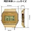 [CaSio] CaSio Digital Watch Vintage SerieS A700wevg 9a Men S woMen S Gold overSeaS Model [parallel Imported Product] Gold A700wevg 9a