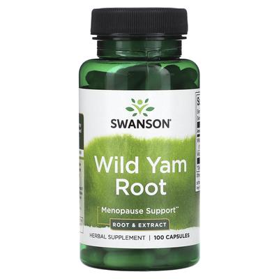 Wild Yam Root, 100 Capsules