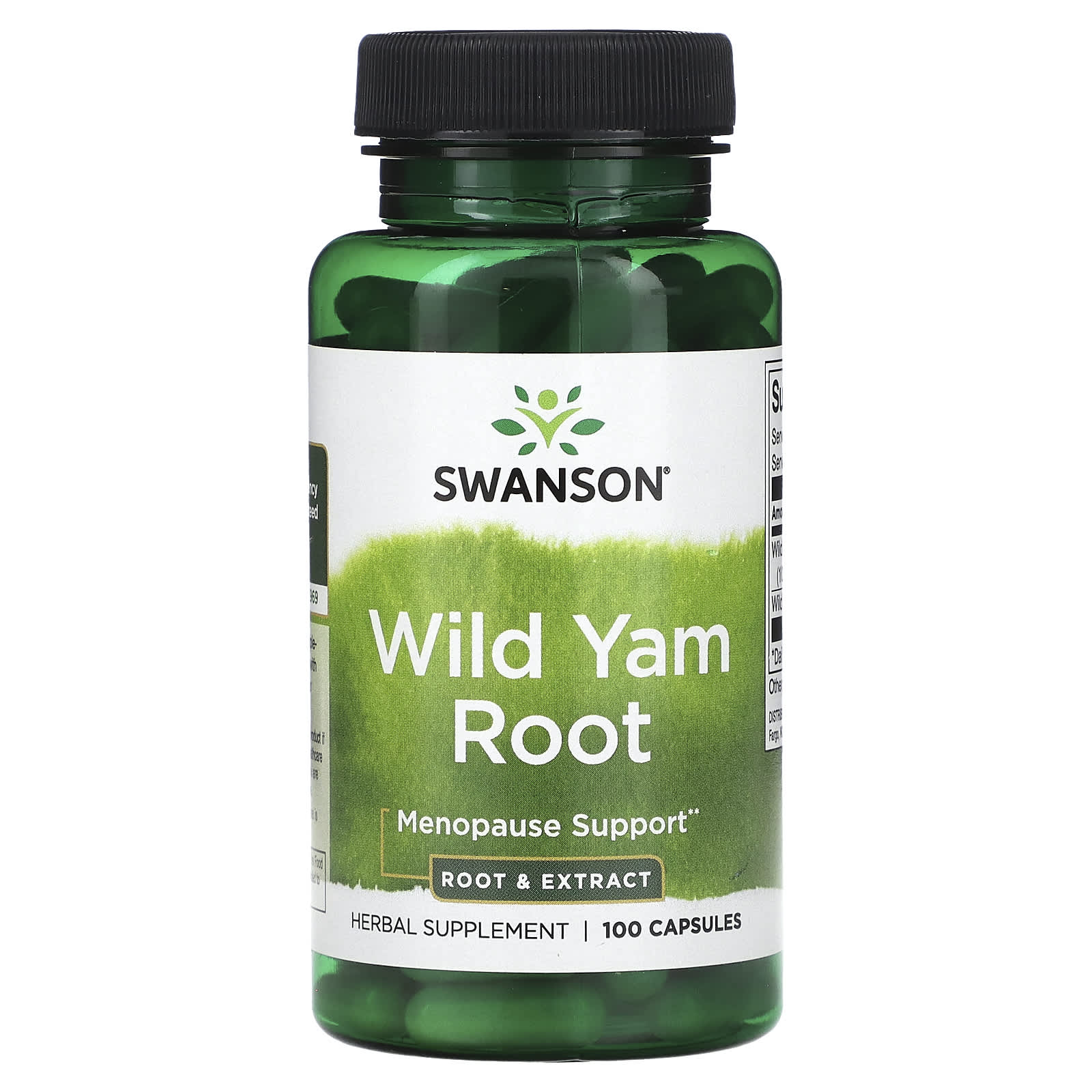 

Wild Yam Root, 100 Capsules