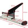 Adjustable Binding Thickness Metal Paper Stapler Fit Staples Heavy Duty 120 Sheets Stapler With Ruler 23/8, 23/10, 23/13,24/6