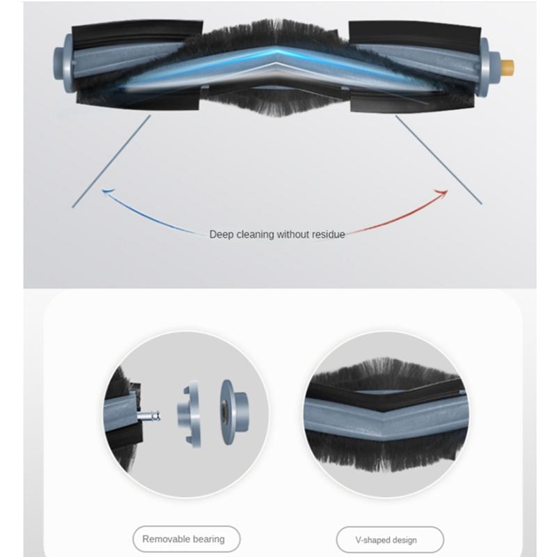 A65T-20PCS Accessories Kit For Ecovacs Deebot T20 PRO /T20 MAX/ T20 PRO PLUS/ T20 MAX PLUS / X1/ T10 Robot Vacuum Cleaner