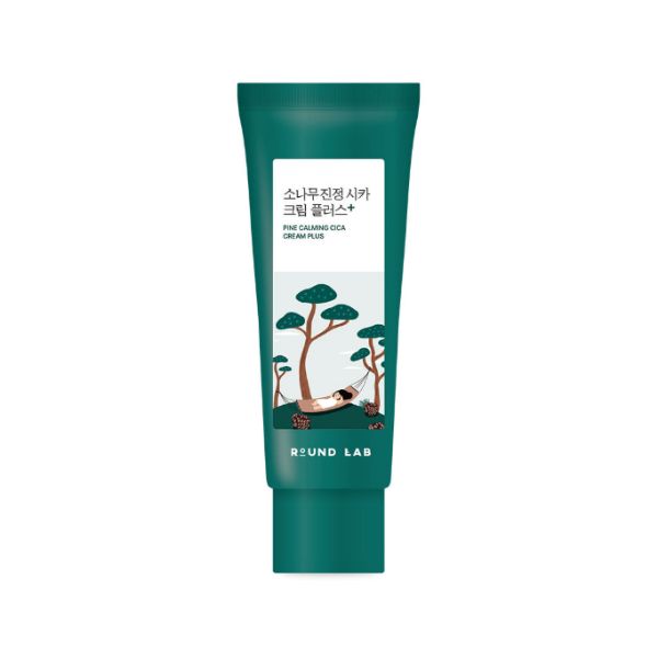 ROUND LAB Pine Calming Cica Cream Plus Soothing Moisturizer 60ml