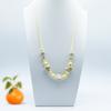 Accessories, Jewelry, Woven Beaded Sweater Chain, Ceramic Necklace, Female Niche Feeling Does Not Fade