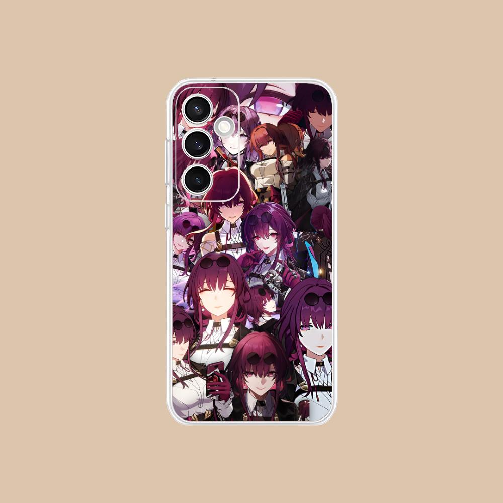 Honkai Star Rail Kafka Phone Case for Samsung Galaxy S25 S24 S23 S22 S21Plus FE Ultra Clear Colorful Cover Luxury Cellphones