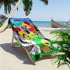 Inanimate-inspired wacky 2D Flat Print Beach Towel, Large Soft Quick Dry Towel for Beach Camping SwimmingXSTJ0915525