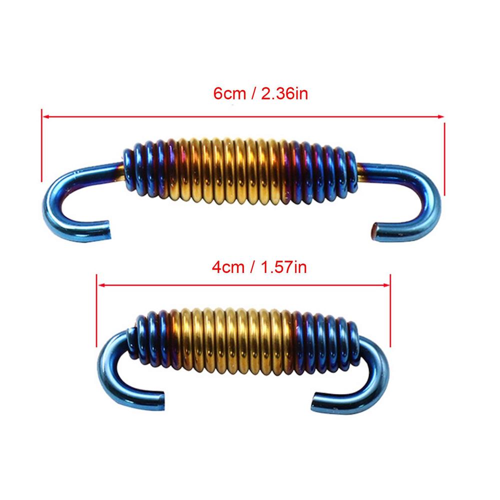 

Пружина глушителя из нержавеющей стали, пружина глушителя, прочная, долговечная, для выхлопной трубы скутера, модифицированные аксессуары