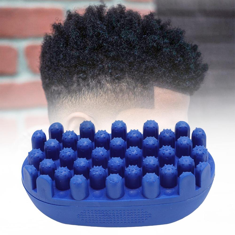 Ergonomic Grip Twist Curl Comb Silicone Material Twist Styling Brush All Hair Types