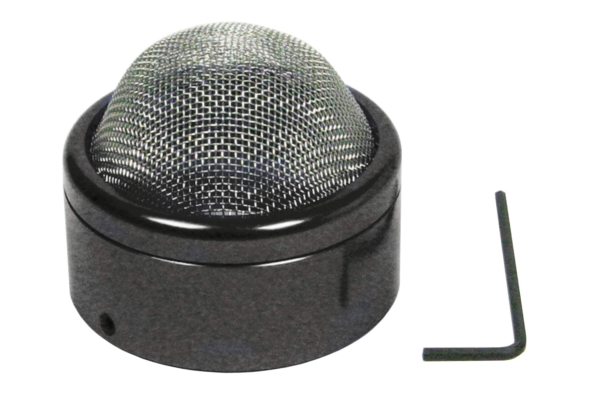 

Special Parts Takegawa Air Funnel, 44.4mm Mounting Diameter, with Net, Black, VM24F, 03-01-1147