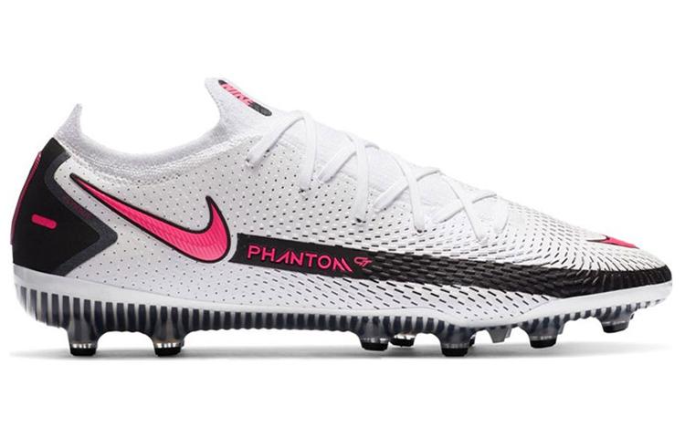 Nike Phantom GT Soccer Shoes Men's Low Top Black/White/Pink ck8438-160