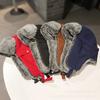 New Tarp Plush Lei Feng Hat Children Winter Warm Cycling Windproof Ear Protection Northeast Skiing Mongolian Cotton Hat