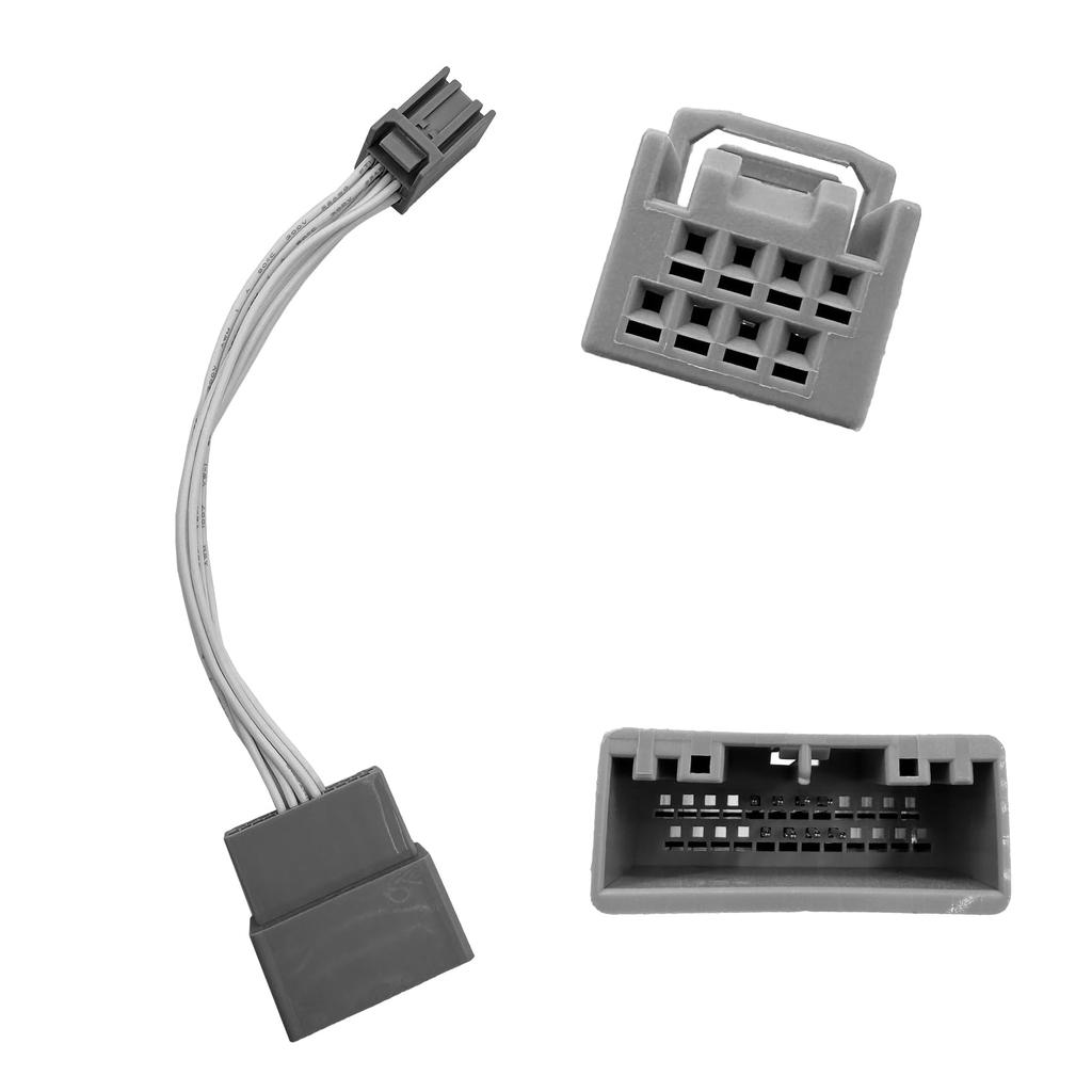 OTORAM Compatible/Replaceable Honda 24P-8P Backup Camera Converter Adapter for Genuine Camera Dealer Option Navigation Plug & Play Compatible