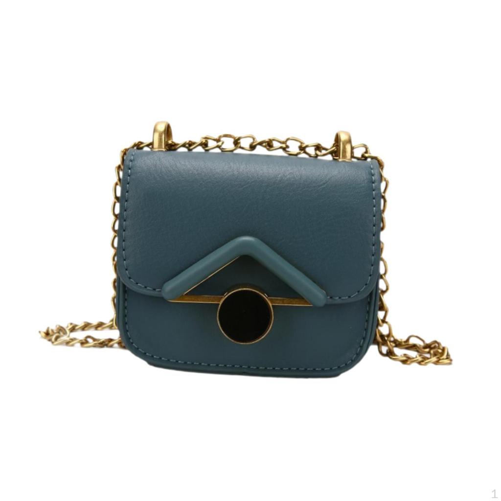 Compact Crossbody Purse for Women PU Leather Handbag Daily Use