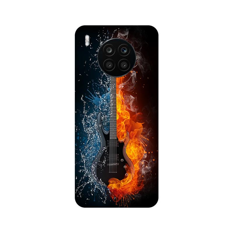 Custodia per Honor 50 Lite Calcio Custodia posteriore in silicone morbido per Honor 50 Lite Cover per telefono per Honor 50 9S 9A 9C 9X Lite etui Bumper