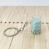 Small BobaMilk Tea Cup Key Chains Cute Bubble Tea Keychain KawaiiCar Keyring