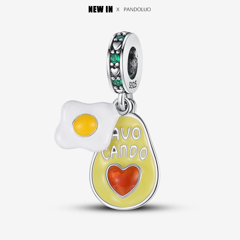 Brand Latest Arrival Yellow Series Animal Shape Charm Bead Component Bead Components Compatible With Pandach Authentic Original Bracelet High Quality