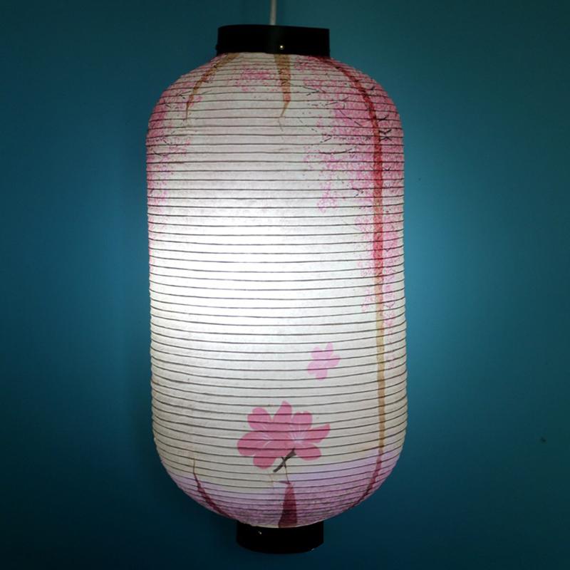 50*25cm Traditional Japanese Style Paper Lantern Izakaya Bistro Ramen Sashimi Restaurant Pub Decor Hanging Lantern Advertising