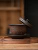 Jianshui Clay Purple Pottery Gaiwan Ceramic Handmade Household Kung Fu Tea Set Tea Bowl Tea Cup Tea Maker Tea Ceremony