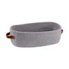 Cotton Rope Woven Basket Storage Basket Simple Toilet Basket with Handles for
