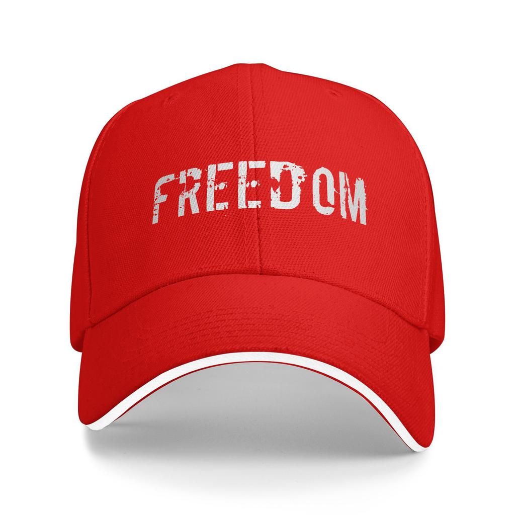 Freedom Sun Baseball Cap Frühling Damen Herren Charlie Kirk Design Hip Hop Hüte Sonnenschutz Trendy Outdoor Sport Snapback Cap
