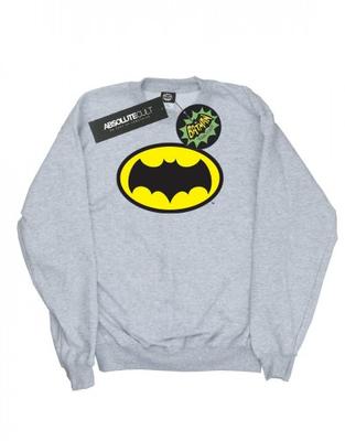 Damen-/Damen-Sweatshirt mit Batman-TV-Serie-Logo
