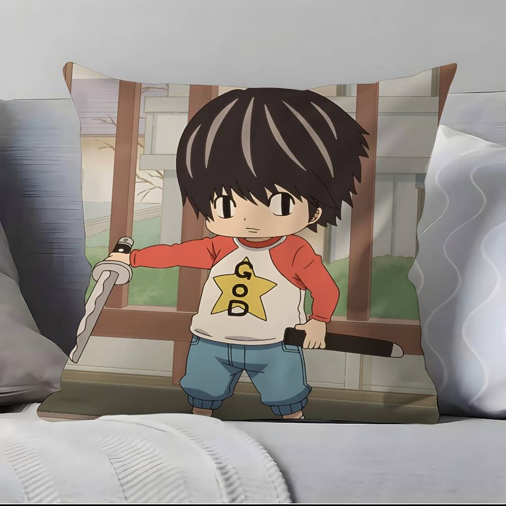 Cute Anime K-Kotaro Lives Alone Pillow Case Pillowcase Soft Skin Friendly & Comfortable With A Hidden Zipper