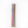 Colored Bendable Plastic Straws: Creative Black Transparent Art Straws for Drinks & Juice