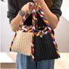 Colorful Saekdong / Dancheong Bias Quilted Crossbody Bag