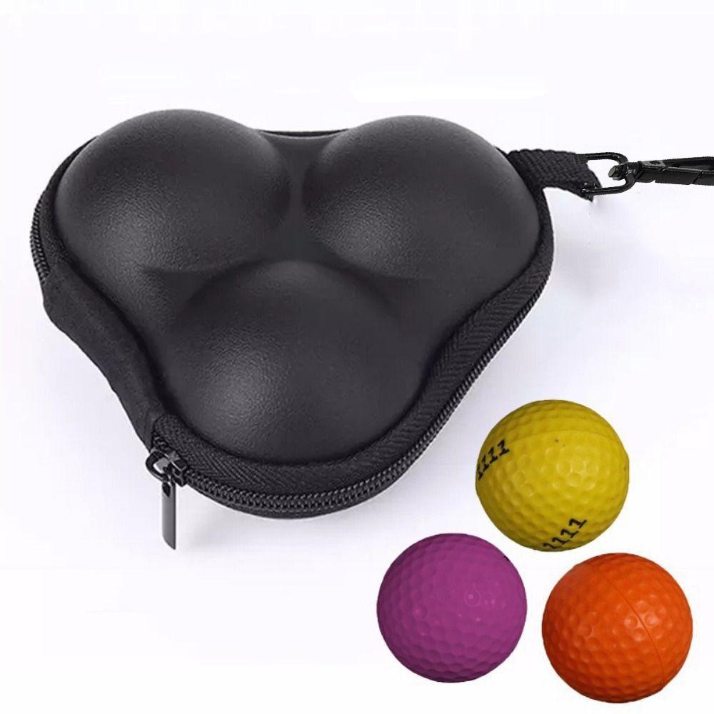 Waterproof Golf Ball Storage Bag Detachable Golf Carry Pocket Premium Golf Ball Storage Case  Women
