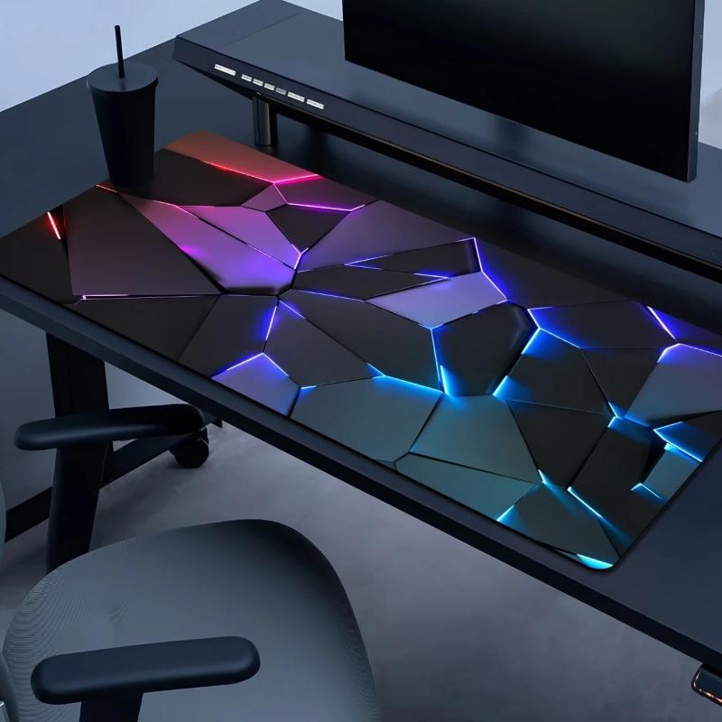 Hexagon Mousepad Computer New Mousepads Keyboard Pad Mouse Mat Esport Gamer Office Carpet Table Mat Desktop Rubber Mouse Pad 1Pc