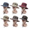 Summer Fisherman Hats For Women Men Ethnic Style Cowboy Bucket Hat Outdoor Camping Hiking Fishing Basin Cap