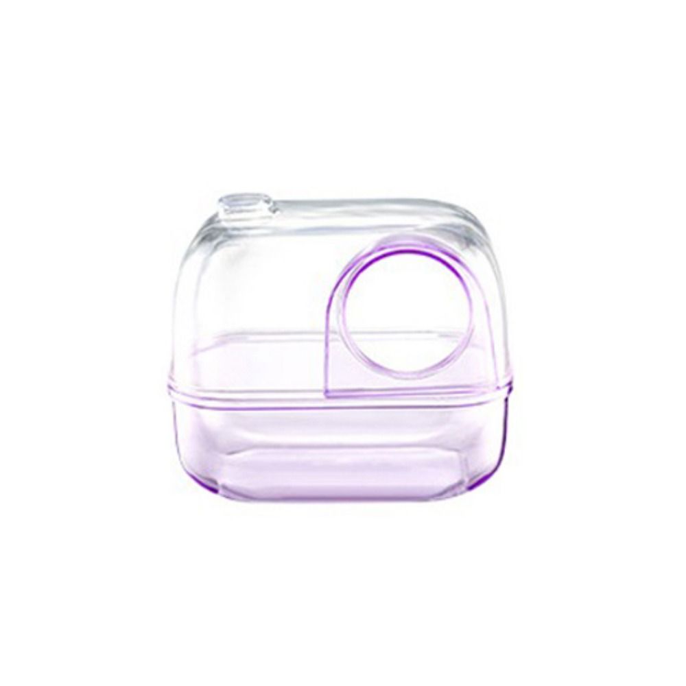 Detachable Hamster Sandbox Anti Splash Hamster Bath Sand Container  Pet Cage Landscaping