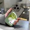 Summer Iced Matcha Latte for iPhone17 Space Phone Case 16Pro Apple 15/14 Niche 13