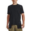 Under Armour Solid Color Breathable Training Short Sleeve T-Shirt Men Tops Black 1370405-001