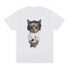Funny Kendrick Lamar Kitty Cat Enthusiast Tshirt Womens Fashion Short Sleeve TshirtCasual Tshirt Street Wear