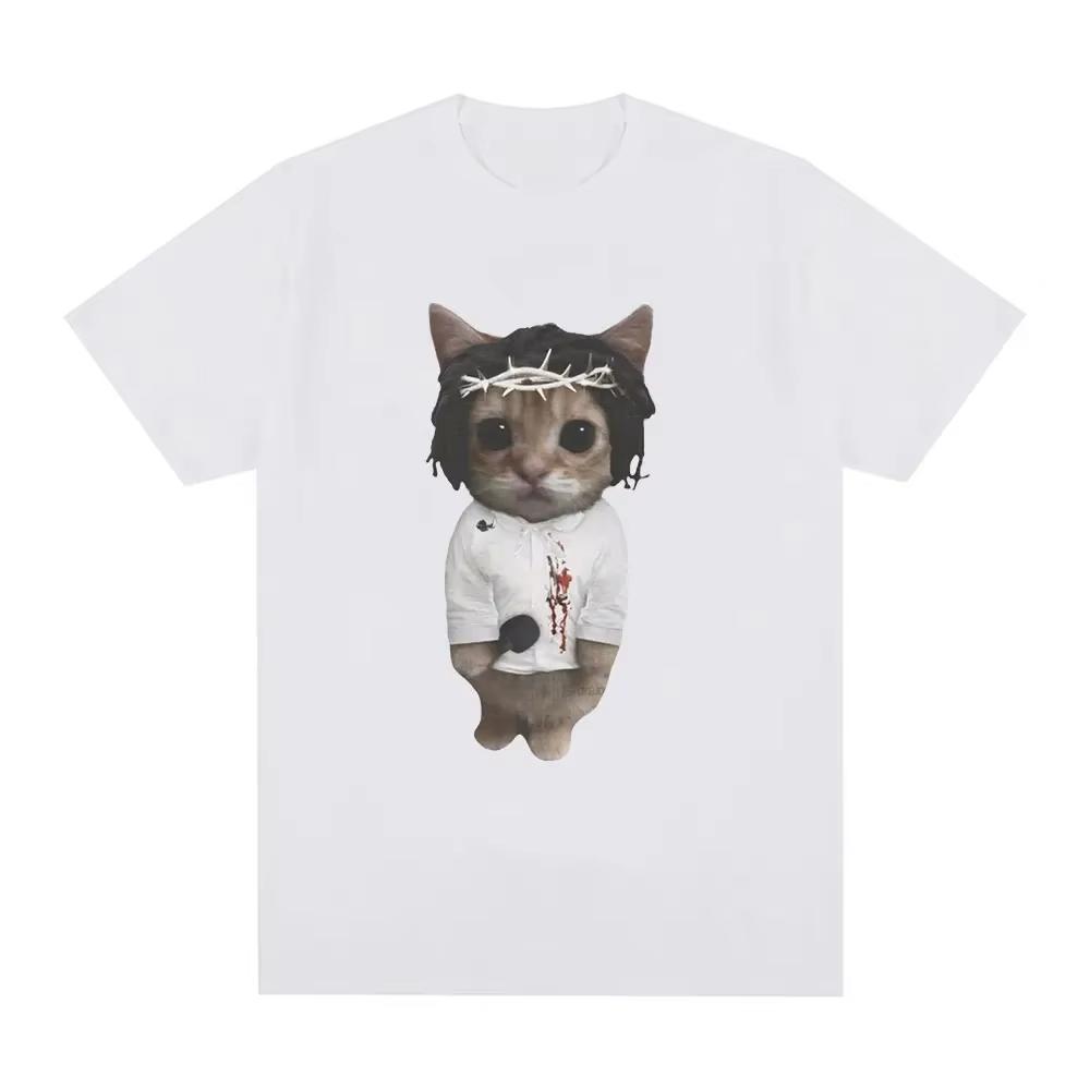 Funny Kendrick Lamar Kitty Cat Enthusiast Tshirt Womens Fashion Short Sleeve TshirtCasual Tshirt Street Wear