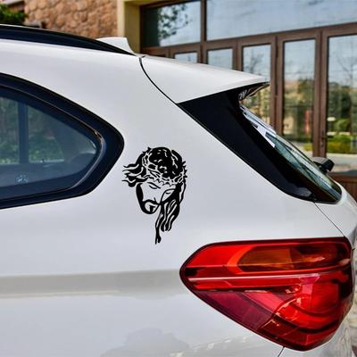 LYKX Jesus Christus Gott Grafik Außendekoration Abdeckung Kratzer Auto Motorrad Wasserdichter Aufkleber PVC Zubehör Vinyl Aufkleber