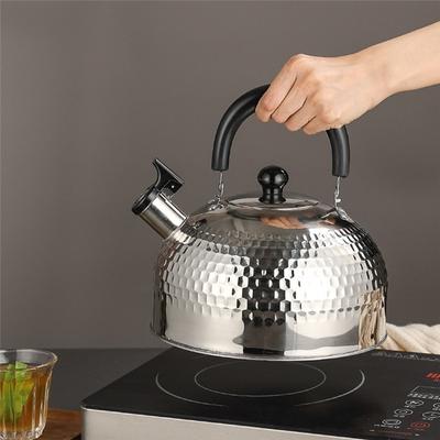 ABRB-3L Bouilloire Sifflante Grande Capacité Bouilloire Vintage Adaptée pour Cuisine, Cuisinière à Gaz, Plaque à Induction