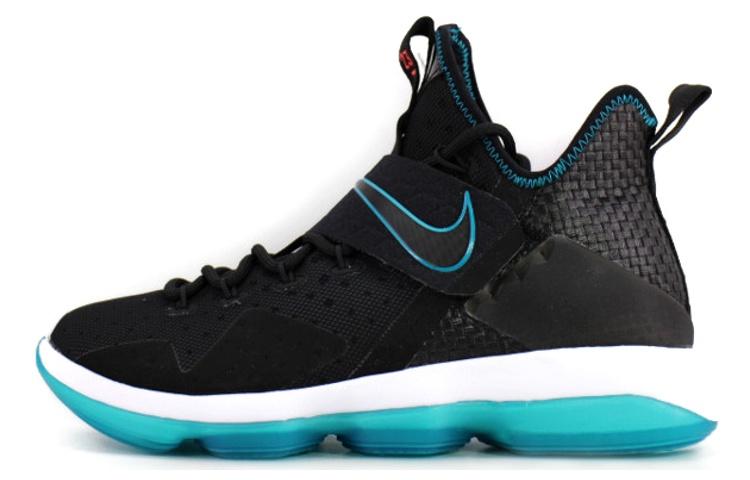 Nike LeBron 14 Prm Ep  Black Grass Blue  943324-002 42