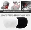 Car Seat Headrest Neck Pillow Memory Soft Comfort Neck Cushion With Logo Car Accessories for Model 3 Model Y Model S Model X