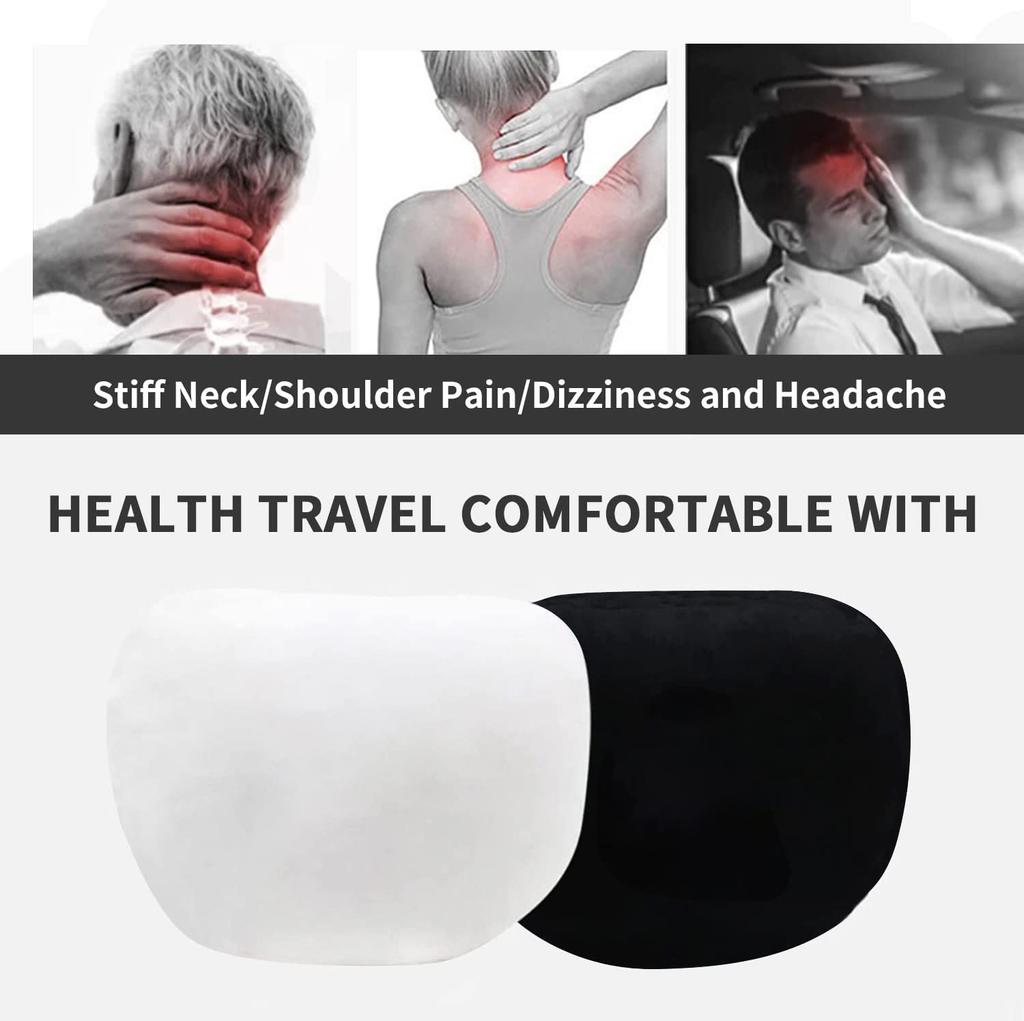 Car Seat Headrest Neck Pillow Memory Soft Comfort Neck Cushion With Logo Car Accessories for Model 3 Model Y Model S Model X