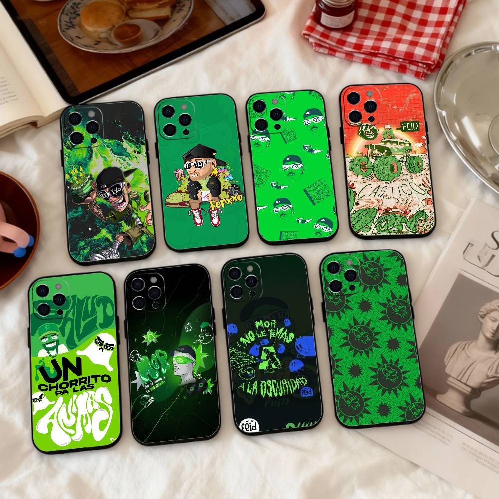 S-Singer F-Feid Ferxxo S-SIXDO Phone Case Silicone Soft For IPhone 17 16 15 14 13 12 11 X XR Plus Pro Max Plus