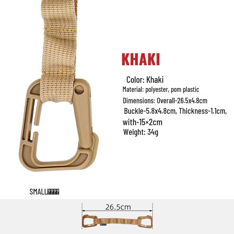 CLS Outdoor Multifunctional Tent Canopy Rope Buckle and Storage Lanyard