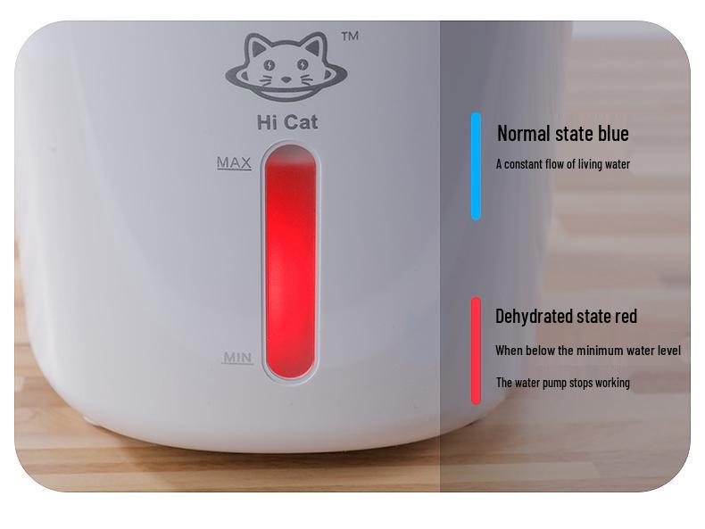 Automatic USB Pet Water Fountain with Circulating Filtration for Cats