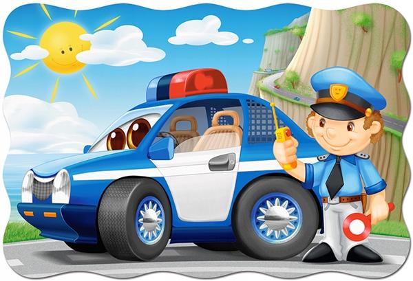 Puzzle 20 pieces Maxi C-02252 Police patrol
